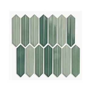Azulejos de mosaico populares, azulejo de piso con acabado mate rústico, azulejo de piso esmaltado de Color naranja, cerámica rústica - Product Image 3