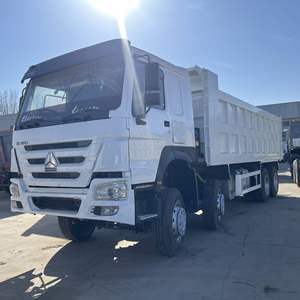 รถบรรทุกฮาวเวอร์ใหม่เอี่ยม เครื่องยนต์ดีเซล 8x4 12 ล้อ 375 แรงม้า 371 แรงม้า 40 ตัน รถดัมพ์สำหรับงานเหมือง พวงมาลัยซ้าย ราคาดี - Product Image 5