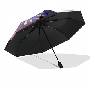 1 Pieza, Sin Pedido Mínimo, Paraguas Plegable con Diseño de Violín Clásico Personalizado, Regalo para Amantes de la Música, Impresión UV, Paraguas Personalizado - Product Image 5