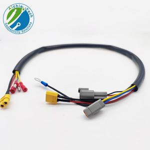 สายเชื่อมต่อ 2 พิน Deutsch แบบ XT60 สีเหลือง 30Vac 1000Vdc สายทองแดง ฉนวน PVC - Product Image 5