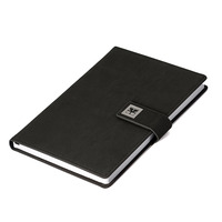 Carnet en cuir PU personnalisé avec fermeture magnétique, carnet à couverture rigide de qualité supérieure