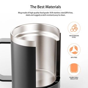 Mug isotherme intelligent en acier inoxydable pour le thé et le café avec base de charge <span class=keywords><strong>sans</strong></span> <span class=keywords><strong>fil</strong></span> - Product Image 4