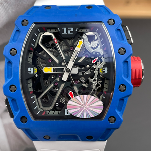 นาฬิกาจักรกลสไตล์เรซซิ่ง ระบบอัตโนมัติแบบโครงกระดูกสำหรับผู้ชาย โดดเด่นบนข้อมือ - Product Image 1