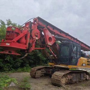 Hour 2800 Used Construction <b>Foundation</b> Rig Drilling Diameter 1500mm Drilling Depth 56m Crawler Rotary Drilling Rig SR155 - Product Image 3