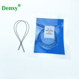 Denxy ortodontico dentale Niti molle elicoidali aperte fili Niti 180mm apertura e chiusura molle elicoidali elastiche distalizzate - Product Image 2
