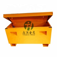 OEM Personnalisé En Acier de Chantier Fourgon Vault 2 chariot élévateur Garage Sécurité De Stockage Boîte À Outils Avec Le Meilleur Prix de Gros