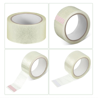 Ruban adhésif transparent vierge OEM Huilong Factory, ruban d'emballage robuste pour cartons, ruban d'emballage BOPP haute résistance