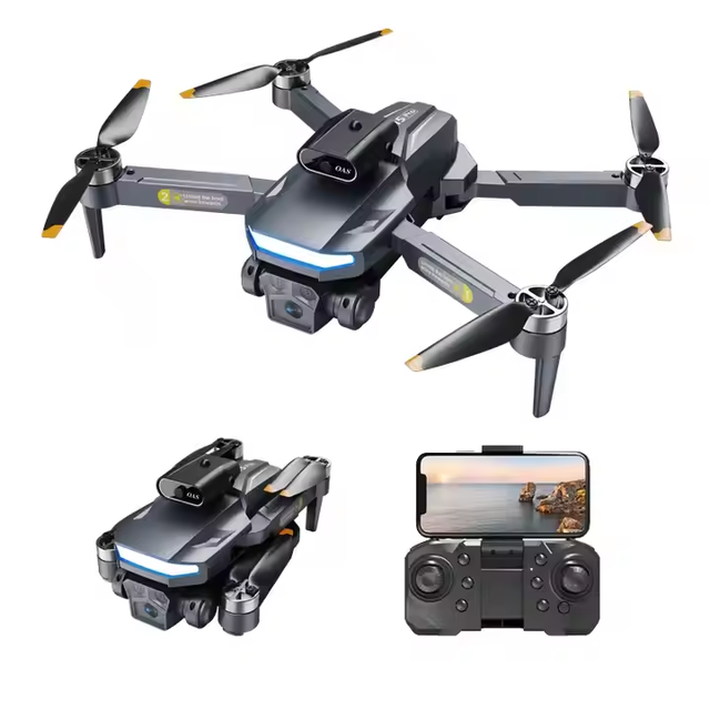 Hot Sale A15 PRO 4K Mini Helicopter Quadcopter Toy RC Drone Three Camera Drone Headless for Kids Mini Drones