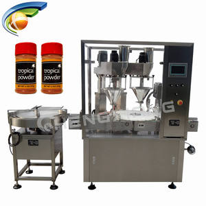 Machine d'emballage automatique de poudre, remplisseuse à vis sans fin 50g 120g pour diverses poudres fines - Product Image 1