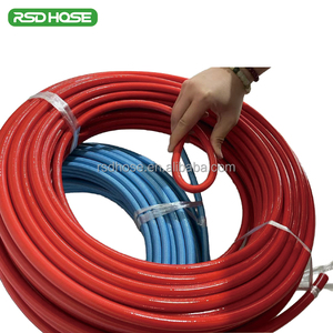 DN6 TPU композитная труба высокого давления гибкий волоконный Плетеный пластиковый автомобильный шланг для очистки воды для гидравлической мойки автомобилей - Product Image 2