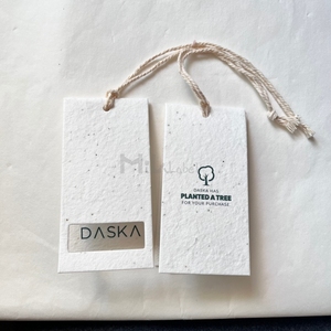 Tùy chỉnh hạt giống treo thẻ bền vững hạt giống giấy quần áo thẻ với tất cả các loại hạt hướng dương hoa oải hương bạc hà đừng quên tôi - Product Image 2