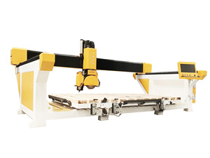 Hoàn toàn tự động chuyên nghiệp đá Granite cắt đá cẩm thạch máy móc 5 trục tự động <span class=keywords><strong>CNC</strong></span> cầu Saw đá cẩm thạch Máy cắt đá - Product Image 4