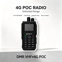 Radio bidirectionnelle GaodaPTT 4G Walkie Talkie R11 DMR VHF 136-174MHz + Radio cellulaire POC longue portée, couverture mondiale, émetteur-récepteur Gxin