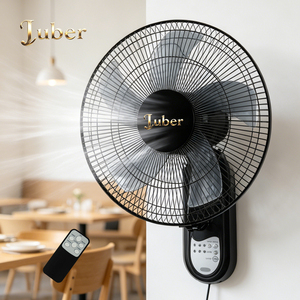 Ventilador de Pared de 16 Pulgadas, 50W, Cinco Aspas, Control Remoto Digital, Oscilante, Refrigeración, para Suministro Industrial Global, Venta al Por Mayor - Product Image 1