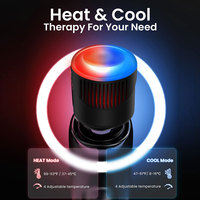 Pistolet de massage facial électrique portatif à impulsions, haute qualité, pour massage des tissus profonds par vibration, chaud et froid, vente en gros