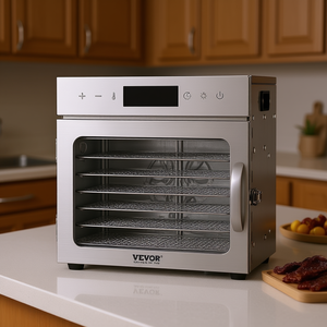 Déshydrateur alimentaire Vevor à 8 plateaux en acier inoxydable, 1300W, commande numérique, usage commercial - Product Image 2