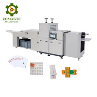 Máquina troqueladora automática de etiquetas en blanco, troqueladora de tarjetas, cortadora de tarjetas Kiss Cut, plegadora de papel y cartón, plotter rotatorio para etiquetas.