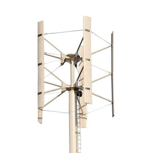 เครื่องกำเนิดไฟฟ้าพลังงานลมขนาดเล็ก รุ่นขายดี Turbina Eolica 20000w Eolienne Verticale H-20kw - Product Image 3