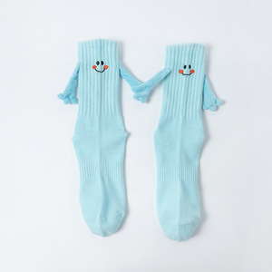 Divertido lindo expresión algodón imán mano pareja <span class=keywords><strong>calcetines</strong></span> <span class=keywords><strong>con</strong></span> manos al por mayor - Product Image 2