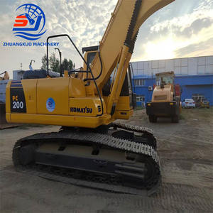 รถขุดตีนตะขาบ Komatsu PC200-8 มือสองนำเข้าจากญี่ปุ่นสำหรับขาย รถขุดตีนตะขาบมือสองราคาประหยัดในราคาถูก - Product Image 2