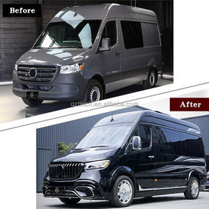 Kit Carrozzeria per Mercedes Benz <span class=keywords><strong>Sprinter</strong></span> W906 Aggiornamento a <span class=keywords><strong>W907</strong></span> Bodykit per Furgone Mercedes <span class=keywords><strong>Sprinter</strong></span> W906 Paraurti Cofano Parafanghi - Product Image 2