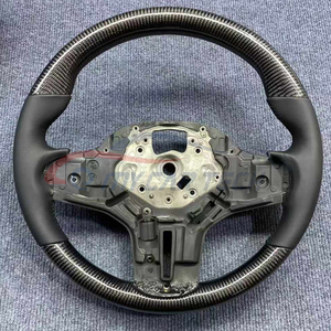 Volante de Fibra de Carbono con LED RPM para <span class=keywords><strong>BMW</strong></span> E81 G30 G20 G22 G38 G12 G05 F10 F30 F01 F02 F13 M2 M3 M4 M5 320i <span class=keywords><strong>335i</strong></span> <span class=keywords><strong>E46</strong></span> E90 - Product Image 2
