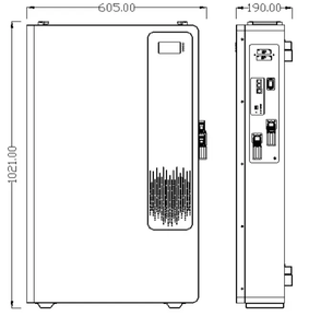 PowMr 200Ah 51,2 V литиевая батарея аккумуляторная батарея системы LiFePO4 заряд аккумулятора + клетки для молнечной батареи - Product Image 2