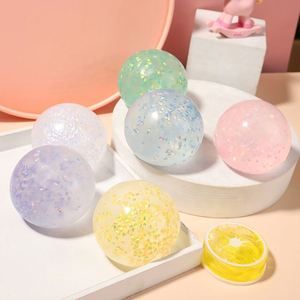 Pelota Antiestrés de Gel con Diamantes, Juguete Sensorial para Niños y Niñas, Unisex, 7cm - Product Image 2