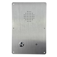 Téléphone à bouton-poussoir mains libres d'urgence 4G Gsm Téléphone analogique de stationnement à numérotation automatique POE IP et SIP Interphone pour ascenseur public Téléphone