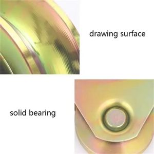 Bánh xe con lăn cửa trượt chịu lực cao, rãnh chữ U/V/Y, vòng bi, bánh xe cửa hàng rào cho cửa trượt - Product Image 6