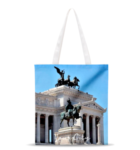 Bolsa de algodón OEM ODM al por mayor bolsa de lona reutilizable con cremallera para Eco Friend mujeres boda trabajo Viaje - Product Image 3