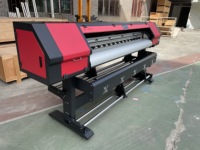 Impresora de inyección de tinta de 1,8 m con cabezal xp600, máquina de impresión plotter eco solvente de gran formato, impresora digital QC1800S