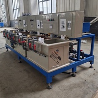 Machine de chromage, ligne d'anodisation de l'aluminium, équipement de galvanoplastie des métaux