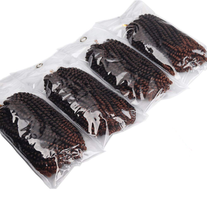 14 pouces 30 brins transfrontalier chaud Dreadlock doux <span class=keywords><strong>Dread</strong></span> Locs cheveux synthétiques tresses africaines creux bouclés Dreadlocks perruques cheveux - Product Image 6