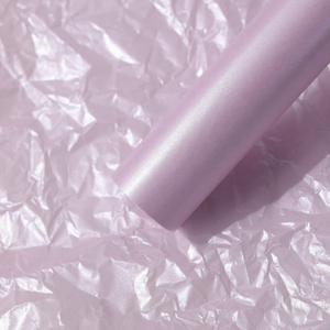 Papier de soie perlé Campanula violet uni personnalisé pour emballage floral, doublure intérieure, artisanat, bouquet, emballage cadeau - Product Image 1