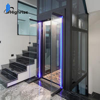 Ascenseur commercial pour hôtel, capacité 6-8 personnes / 630 kg, ascenseur à traction, ascenseurs intérieurs pour passagers, ascenseur résidentiel
