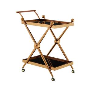 कस्टम फैशन 2026 लक्जरी होटल सेवा पेय ट्रॉली - Product Image 1