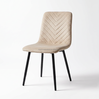 Fauteuil d'appoint en velours de luxe, fauteuil lounge moderne rembourré avec pieds dorés pour salon et chambre à coucher