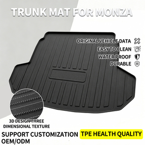 Tapete para Maletero de Coche, Resistente al Agua, Material TPE Duradero, para Chevrolet <span class=keywords><strong>Monza</strong></span> 2019-2025, Diseño ODM - Product Image 1