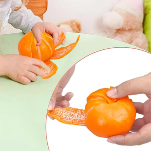 Juguetes antiestrés JITENG con forma de <span class=keywords><strong>naranja</strong></span>, suaves y perfumados, simulación de fruta, juguetes para apretar, regalo de cumpleaños, juguete novedoso - Product Image 6