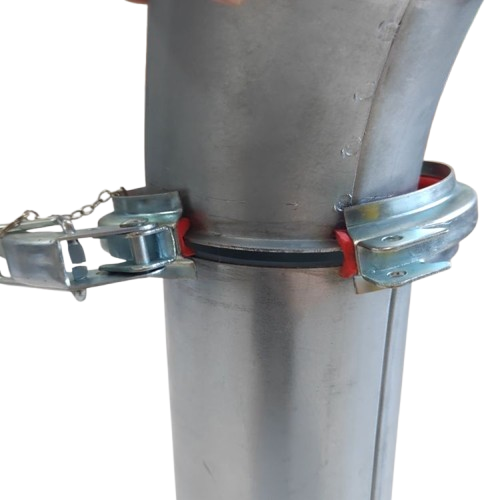 Modular Dust Extraction Ventilation Ductwork Quick System with Graphic Design Project Solution Capability