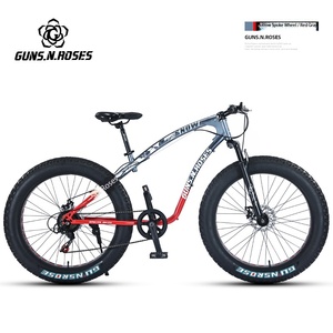 <span class=keywords><strong>Bicicleta</strong></span> Todoterreno para Adultos con Horquilla Delantera con Resorte de Aceite Bloqueable, Múltiples Opciones de Velocidad, <span class=keywords><strong>Bicicleta</strong></span> para Nieve y Playa para Terrenos Irregulares - Product Image 4