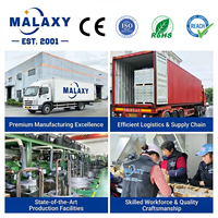 Алюминиевые шестигранные соединительные гайки Malaxy для акриловых блоков, компоненты шасси, электрические кубические квадратные гайки