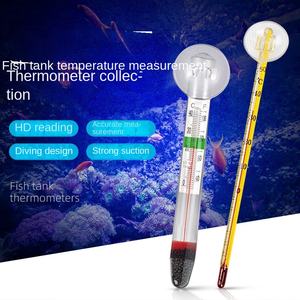 Verticale Aquariumthermometer Aquarium Watertemperatuur Test Fahrenheit Glazen Container Accessoires - Product Image 2