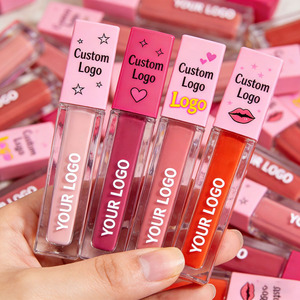 ลิปกลอสวีแกนแบบใส สีชมพูนู้ด ฉ่ำวาว กันน้ำ รับผลิตโลโก้แบรนด์ตัวเอง - Product Image 6