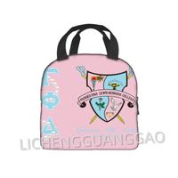 Sac à lunch isotherme de haute qualité personnalisé pour la sororité Sigma Gamma Rho, idéal pour offrir à un ami