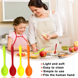 High Heat Resistant Nonstick <b>Silicone</b> Mixing Cooking Tool <b>Baking</b> Pastry Spatula Scraper Kitchen Accessories - Product Image 6