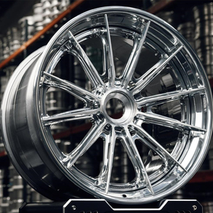 Rines forjados de 18 19 20 21 22 24 26 pulgadas, de 2 y 3 piezas, para Porsche GT3RS, GTS, <span class=keywords><strong>448</strong></span>, 550 Turbo S, GT2, GT3, GT2RS, <span class=keywords><strong>Ferrari</strong></span> F8, LM-106 - Product Image 1