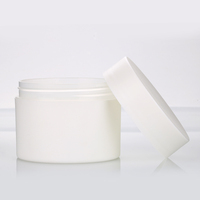 Pot cosmétique en plastique de grande taille 150g 250g, blanc, pour lotion corporelle