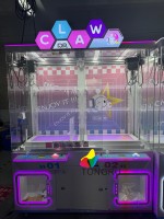 Vente en gros usine : Mini machine à griffes japonaise à monnayeur, économique, pour attraper des bonbons et petites poupées en peluche, pour 2 personnes